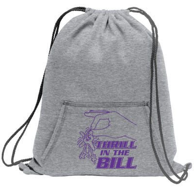 Thrill In The B Chicks University Sweatshirt Cinch Pack Bag