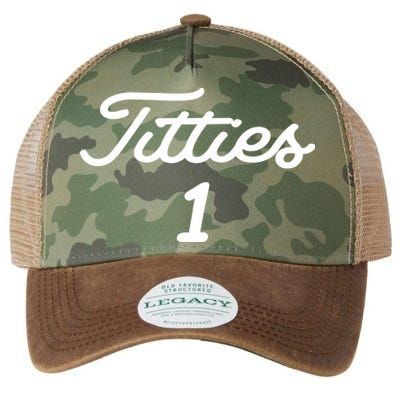 Titties 1 2 3 4 Custom Golf Ball Personalize Matching Legacy Tie Dye Trucker Hat