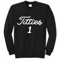 Titties 1 2 3 4 Custom Golf Ball Personalize Matching Sweatshirt
