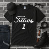 Titties 1 2 3 4 Custom Golf Ball Personalize Matching Tall T-Shirt