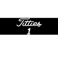 Titties 1 2 3 4 Custom Golf Ball Personalize Matching Bumper Sticker