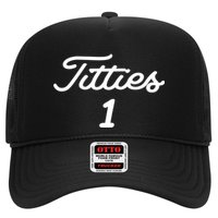 Titties 1 2 3 4 Custom Golf Ball Personalize Matching Hat