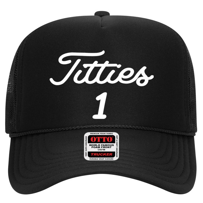 Titties 1 2 3 4 Custom Golf Ball Personalize Matching Hat
