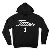 Titties 1 2 3 4 Custom Golf Ball Personalize Matching Tall Hoodie