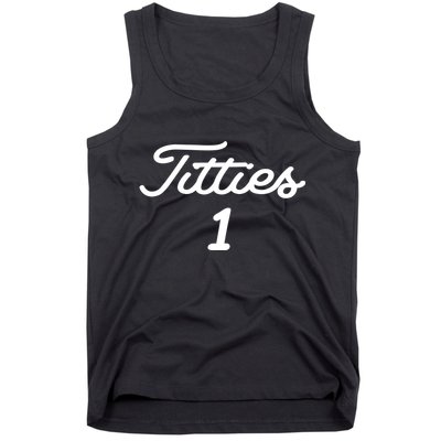 Titties 1 2 3 4 Custom Golf Ball Personalize Matching Tank Top