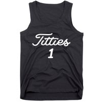 Titties 1 2 3 4 Custom Golf Ball Personalize Matching Tank Top