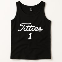 Titties 1 2 3 4 Custom Golf Ball Personalize Matching Tank Top