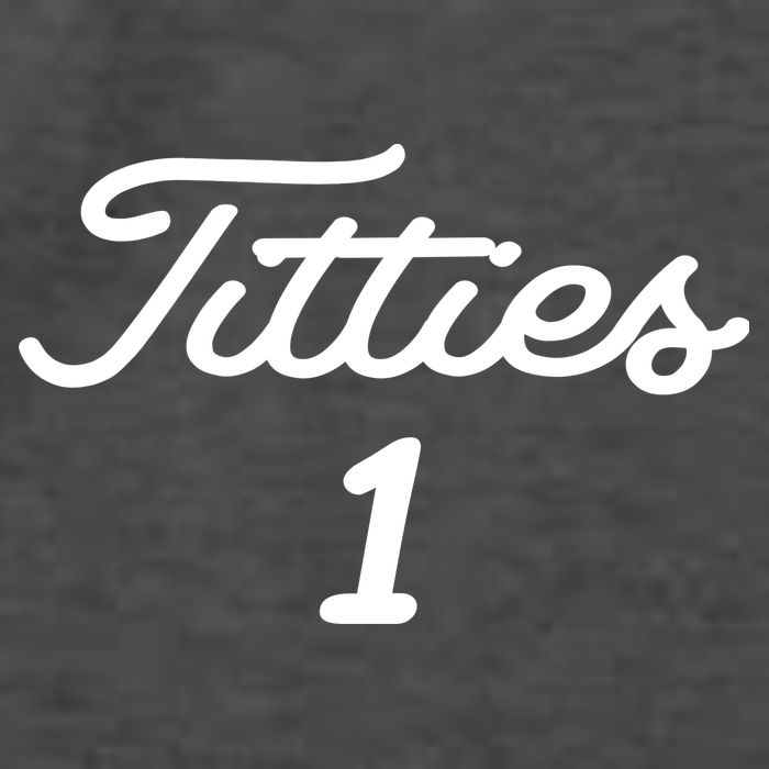 Titties 1 2 3 4 Custom Golf Ball Personalize Matching Vector Backpack