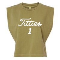Titties 1 2 3 4 Custom Golf Ball Personalize Matching Garment-Dyed Women's Muscle Tee