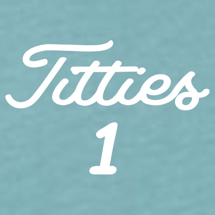 Titties 1 2 3 4 Custom Golf Ball Personalize Matching Sueded Cloud Jersey T-Shirt