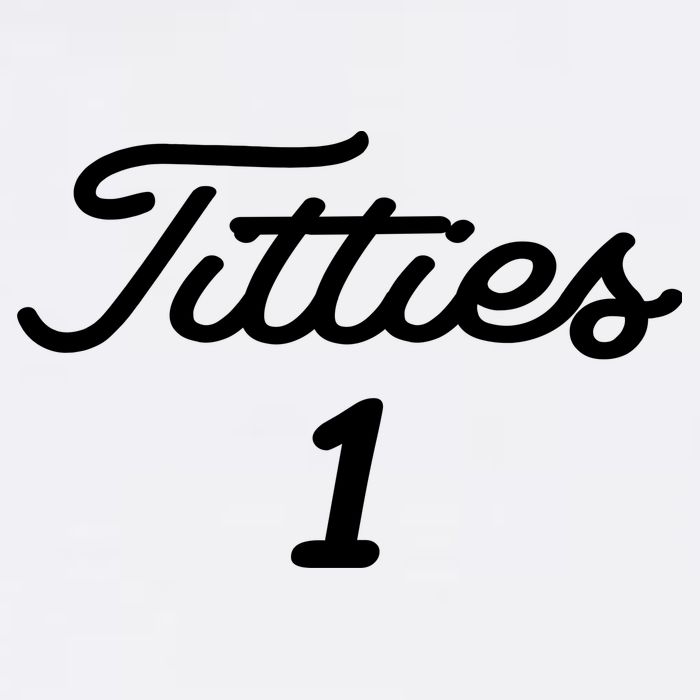 Titties 1 2 3 4 Custom Golf Ball Personalize Matching Garment-Dyed Sweatshirt