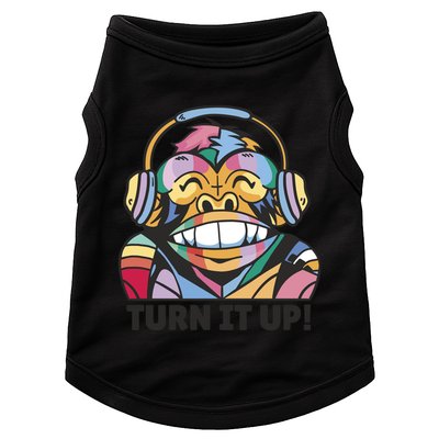 Turn It Up Music Monkey Doggie Tank