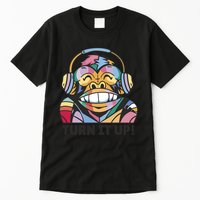 Turn It Up Music Monkey Tall T-Shirt