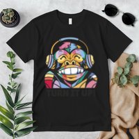 Turn It Up Music Monkey Premium T-Shirt