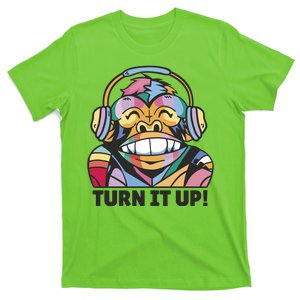 Turn It Up Music Monkey T-Shirt