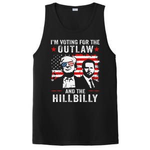 Trump IM Voting For The Outlaw And Hillbilly Trump Vance Gift PosiCharge Competitor Tank