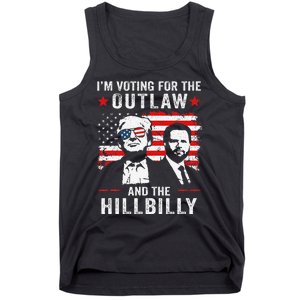 Trump IM Voting For The Outlaw And Hillbilly Trump Vance Gift Tank Top