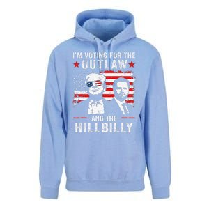 Trump IM Voting For The Outlaw And Hillbilly Trump Vance Gift Unisex Surf Hoodie