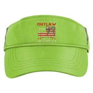 Trump IM Voting For The Outlaw And Hillbilly Trump Vance Adult Drive Performance Visor