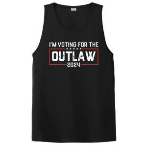 Trump IM Voting For The Outlaw 2024 Election Maga Trump PosiCharge Competitor Tank