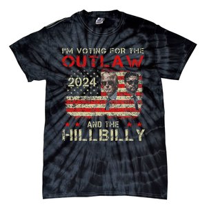 Trump IM Voting For The Outlaw And Hillbilly Trump Vance Tie-Dye T-Shirt