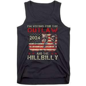 Trump IM Voting For The Outlaw And Hillbilly Trump Vance Tank Top