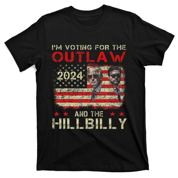 Trump IM Voting For The Outlaw And Hillbilly Trump Vance T-Shirt