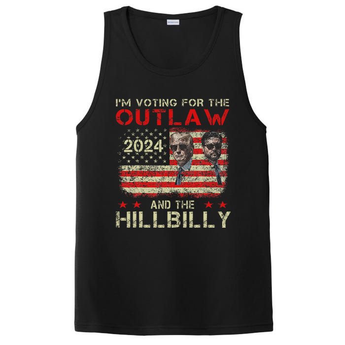 Trump IM Voting For The Outlaw And Hillbilly Trump Vance PosiCharge Competitor Tank