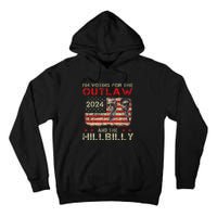 Trump IM Voting For The Outlaw And Hillbilly Trump Vance Tall Hoodie