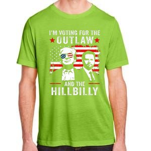 Trump IM Voting For The Outlaw And Hillbilly Trump Vance Adult ChromaSoft Performance T-Shirt