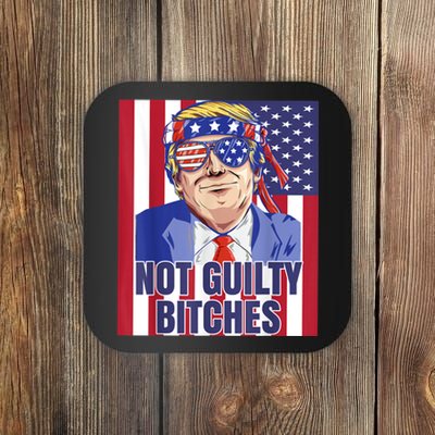 Trump Impeachment Victory Not Guilty Coaster