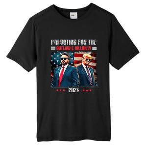 Trump IM Voting For The Outlaw And Hillbilly Trump Vance Tall Fusion ChromaSoft Performance T-Shirt