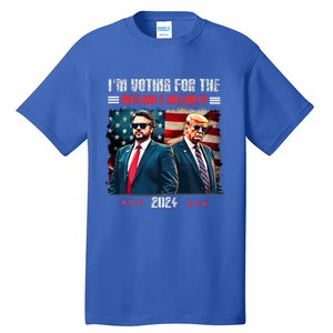 Trump IM Voting For The Outlaw And Hillbilly Trump Vance Tall T-Shirt