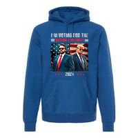 Trump IM Voting For The Outlaw And Hillbilly Trump Vance Premium Hoodie