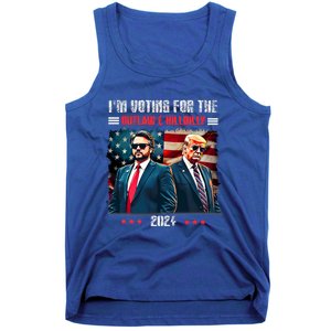 Trump IM Voting For The Outlaw And Hillbilly Trump Vance Tank Top