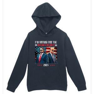 Trump IM Voting For The Outlaw And Hillbilly Trump Vance Urban Pullover Hoodie