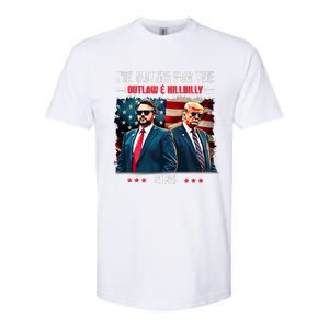 Trump IM Voting For The Outlaw And Hillbilly Trump Vance Softstyle CVC T-Shirt