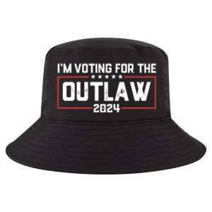 Trump IM Voting For The Outlaw 2024 Election Maga Trump Gift Cool Comfort Performance Bucket Hat