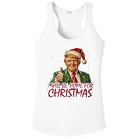 Trump I Will Be Home For Christmas Ladies PosiCharge Competitor Racerback Tank