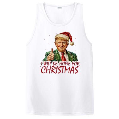 Trump I Will Be Home For Christmas PosiCharge Competitor Tank