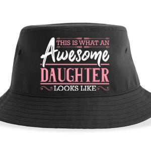 This Is What An Awesome Daughter Looks Like Cool Daughter Sustainable Bucket Hat