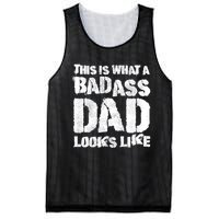 This Is What A Badass Dad Looks Like Badass Daddy Mesh Reversible Basketball Jersey Tank