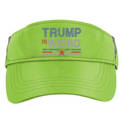 Trump Is Weird Adult Drive Performance Visor