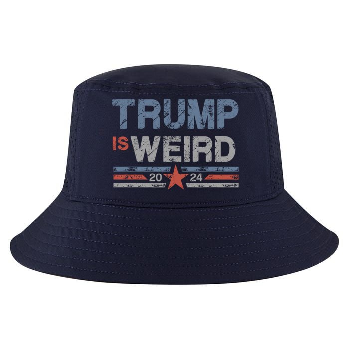 Trump Is Weird Cool Comfort Performance Bucket Hat