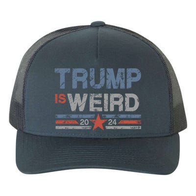 Trump Is Weird Yupoong Adult 5-Panel Trucker Hat