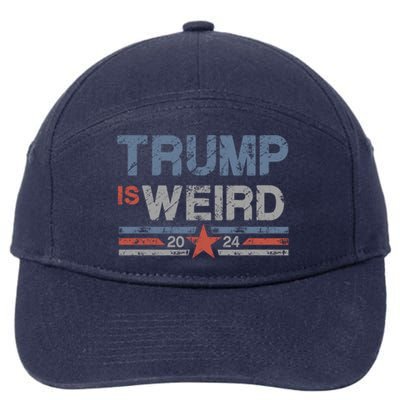 Trump Is Weird 7-Panel Snapback Hat