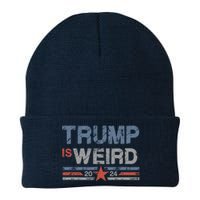 Trump Is Weird Knit Cap Winter Beanie