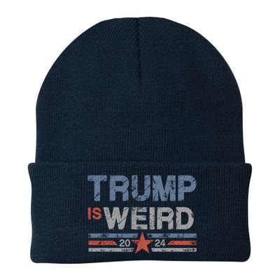 Trump Is Weird Knit Cap Winter Beanie