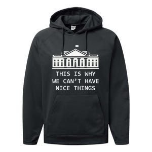 This Is Why We CanT Have Nice Things Freedom Libertarian Performance Fleece Hoodie