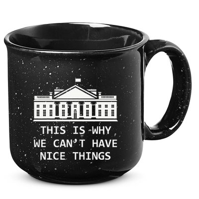 This Is Why We CanT Have Nice Things Freedom Libertarian 15oz Campfire Ceramic Mug